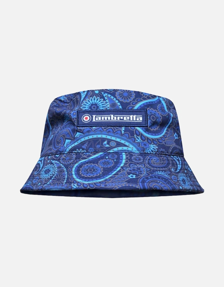 Mens Paisley Festival Bucket Hat