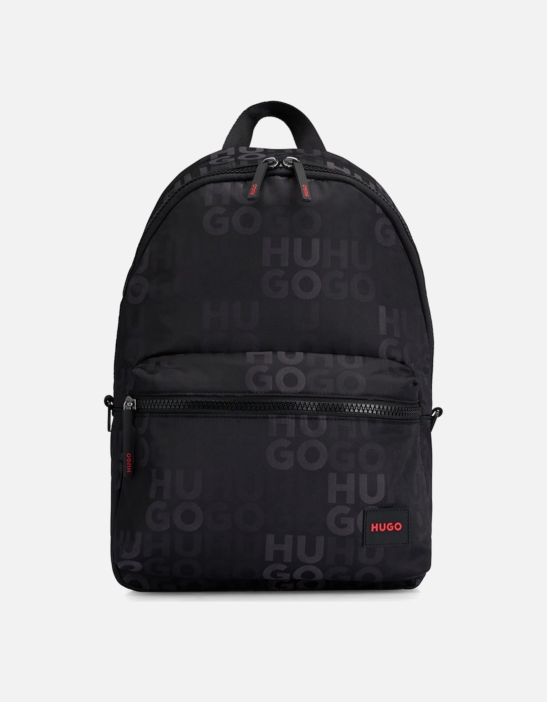 Ethon Allover Logo Backpack, Black, 7 of 6