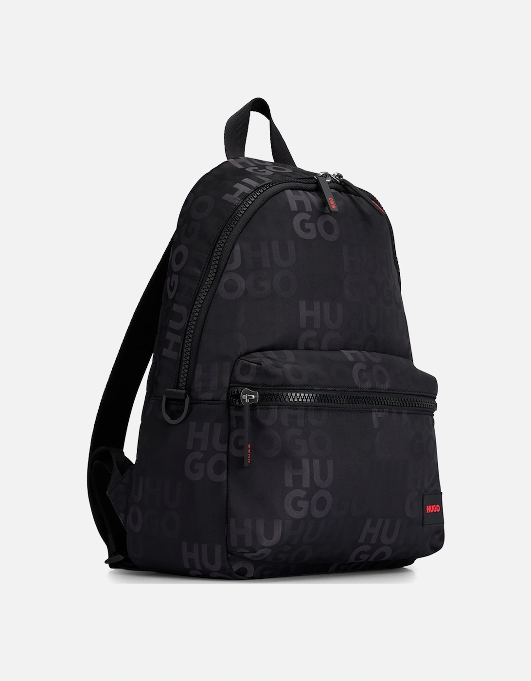 Ethon Allover Logo Backpack, Black