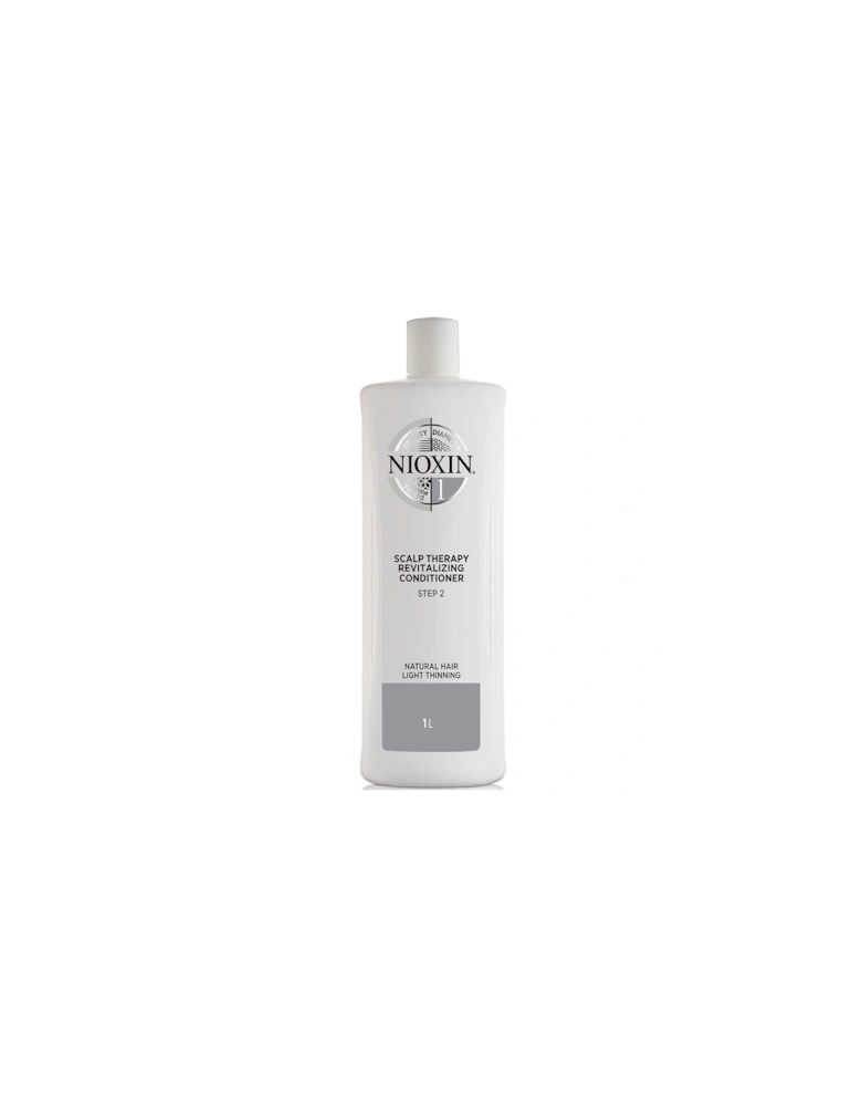 System 1 Scalp Therapy Revitalising Conditioner for Natural Hair with Light Thinning 1L - NIOXIN