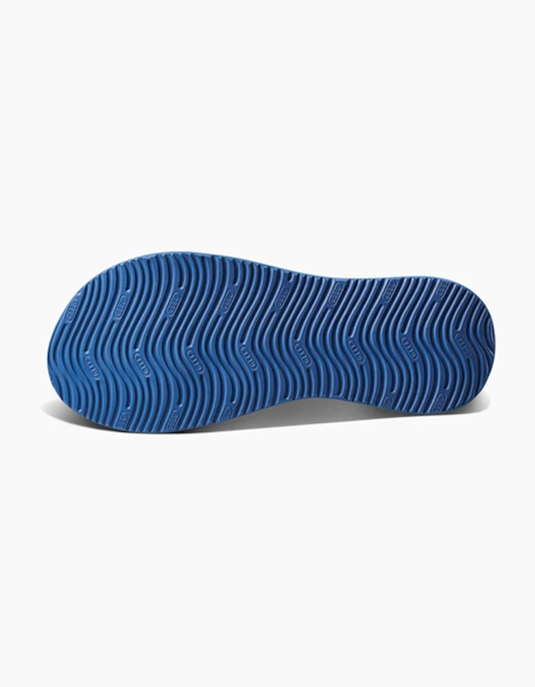 Mens Cushion Phantom 2.0 Flip Flop Grey/Blue