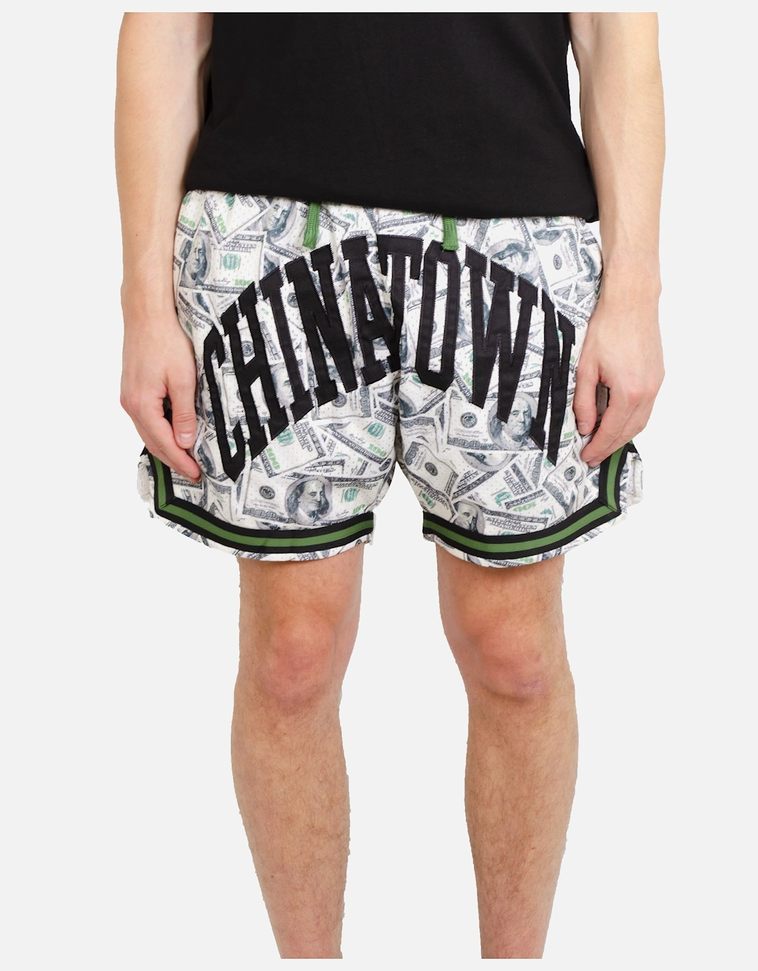 Money Arc Basketball Shorts - Black