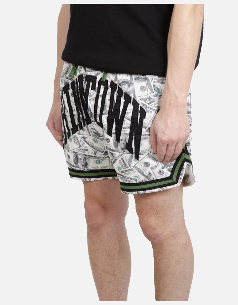 Money Arc Basketball Shorts - Black