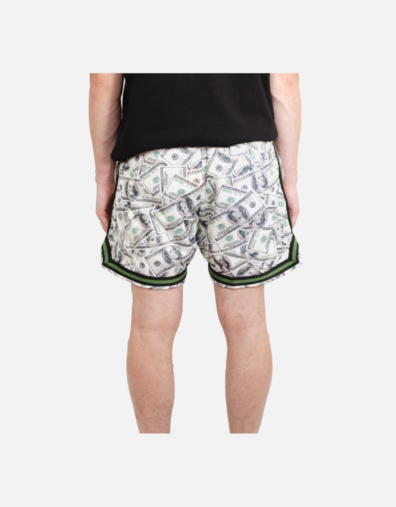 Money Arc Basketball Shorts - Black