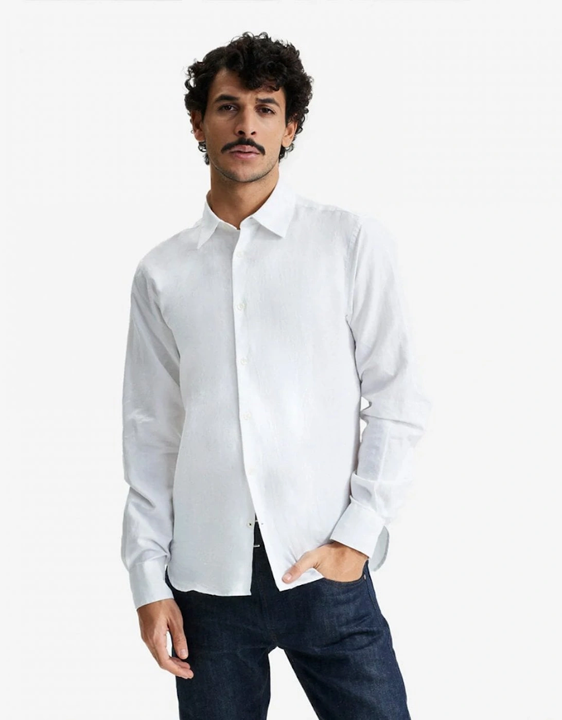 Hawkesworth Mens Brushed Cotton Shirt, 6 of 5