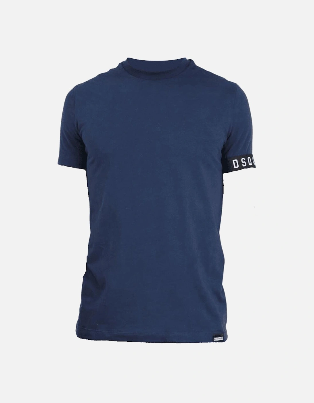 Arm Band Logo Basic Navy T-Shirt, 3 of 2