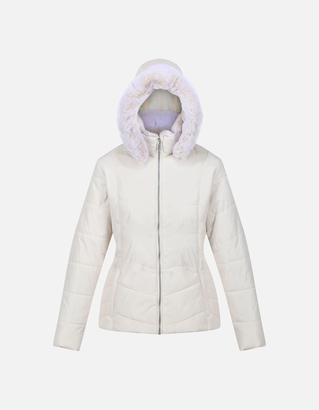 Womens/Ladies Wildrose Baffled Padded Hooded Jacket, 6 of 5