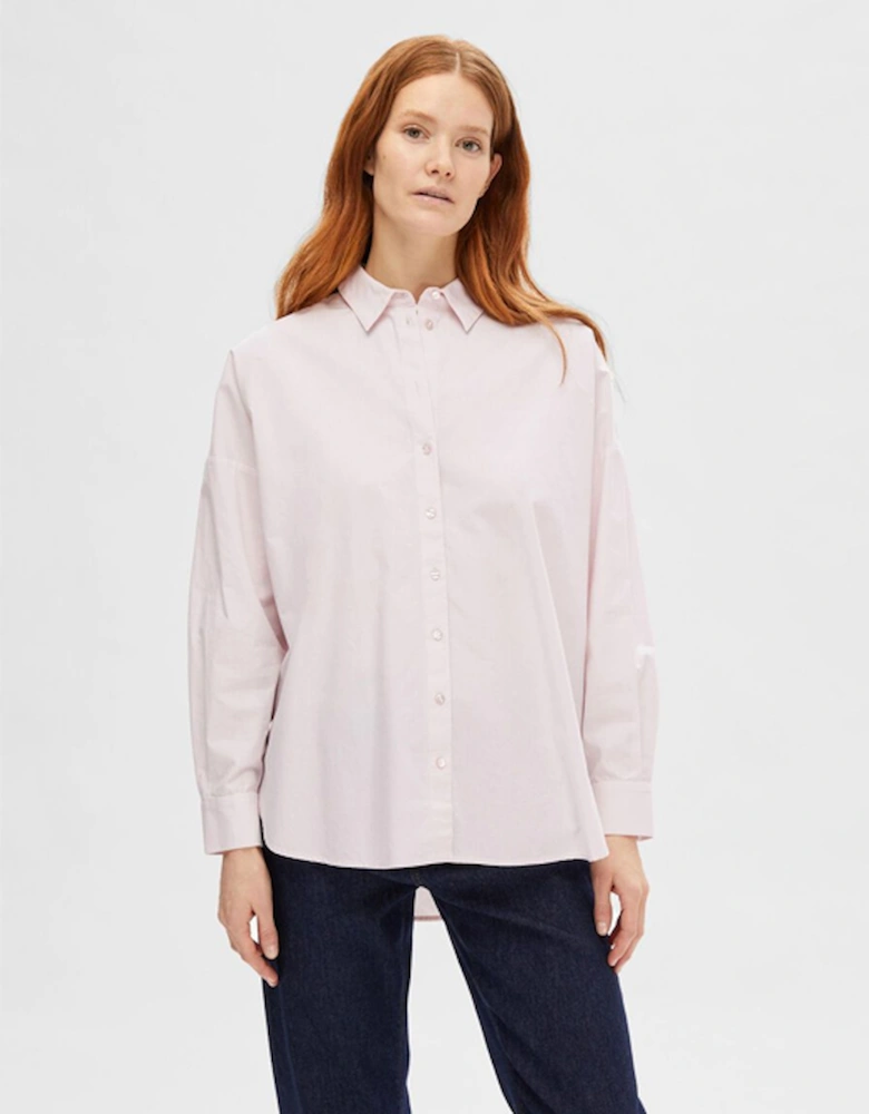 Femme Dina-Sanni Long Sleeve Shirt Cradle Pink