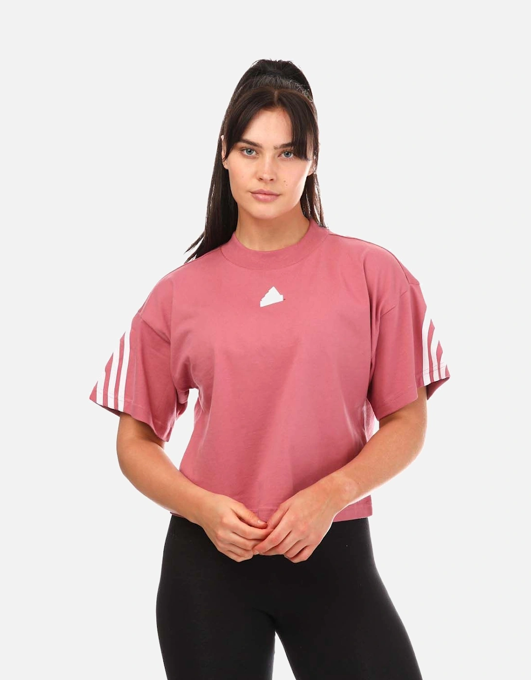 Womens Future Icons 3-Stripes T-Shirt, 5 of 4