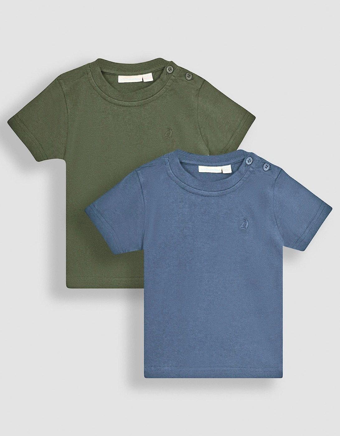 Boys 2-pack Classic T-shirts - Blue, 3 of 2