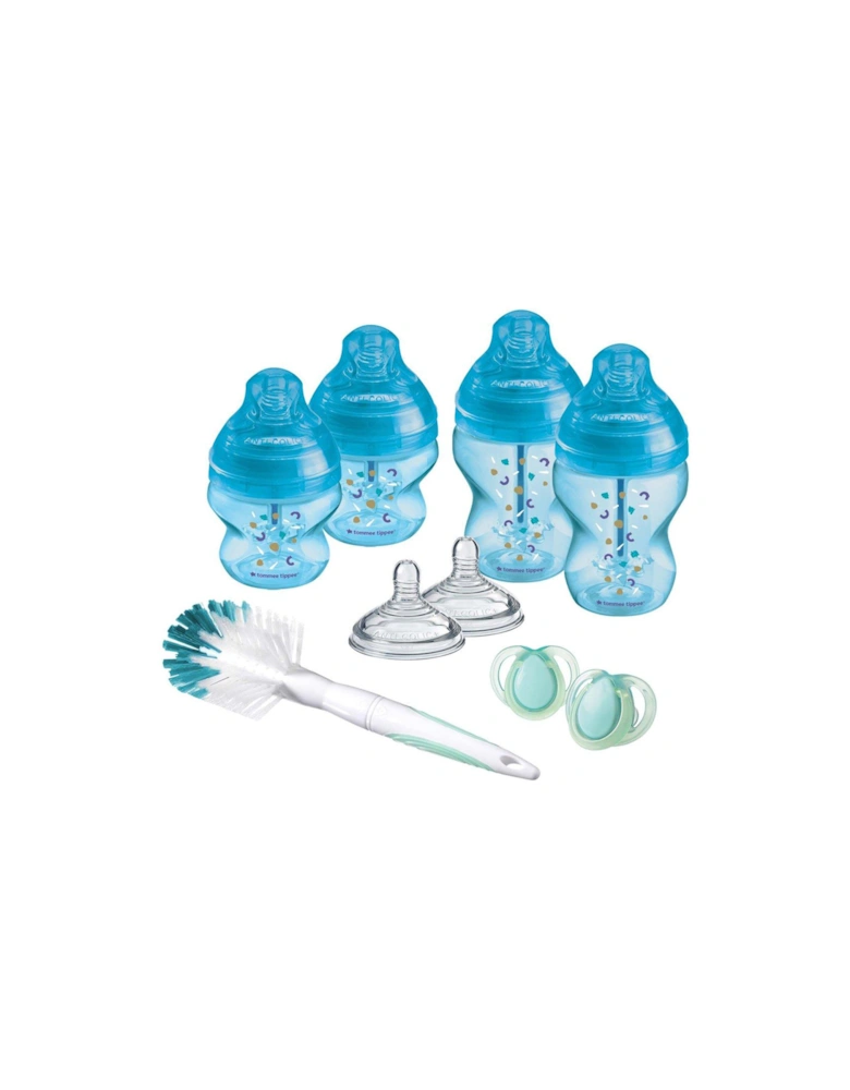 Advanced Anti-Colic Starter Bottle Kit - Blue