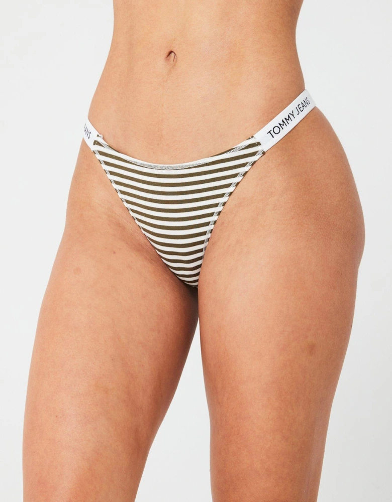 Heritage High Waisted Thong - Multi
