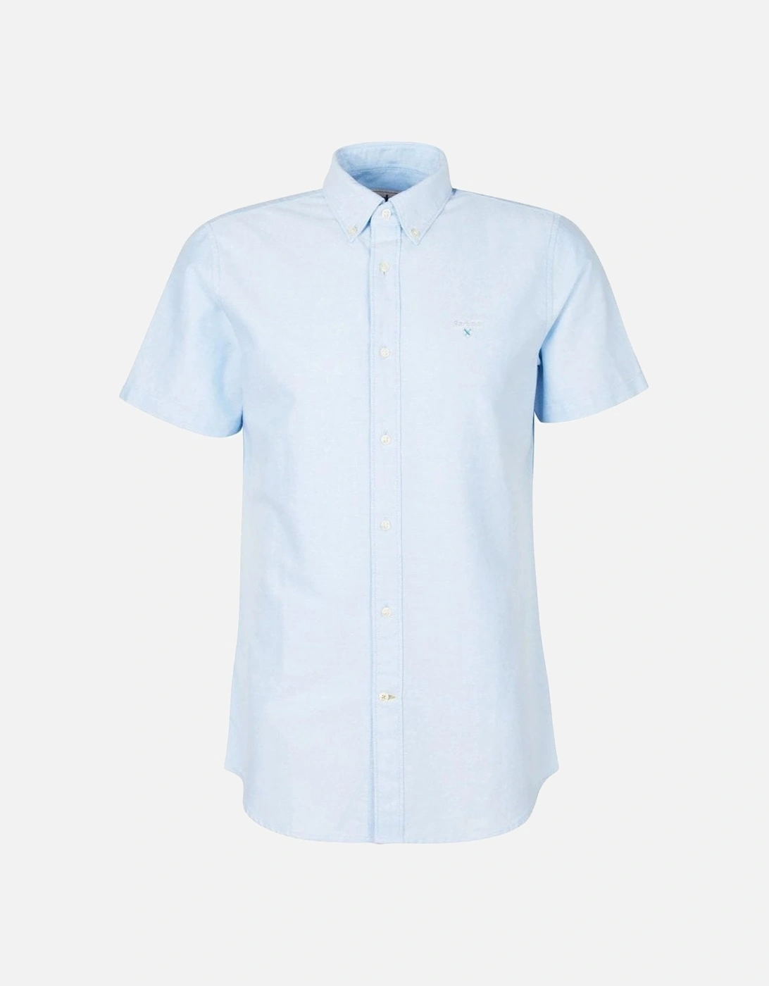 Heritage Men's Sky Blue Short Sleeved Oxtown Shirt, 3 of 2