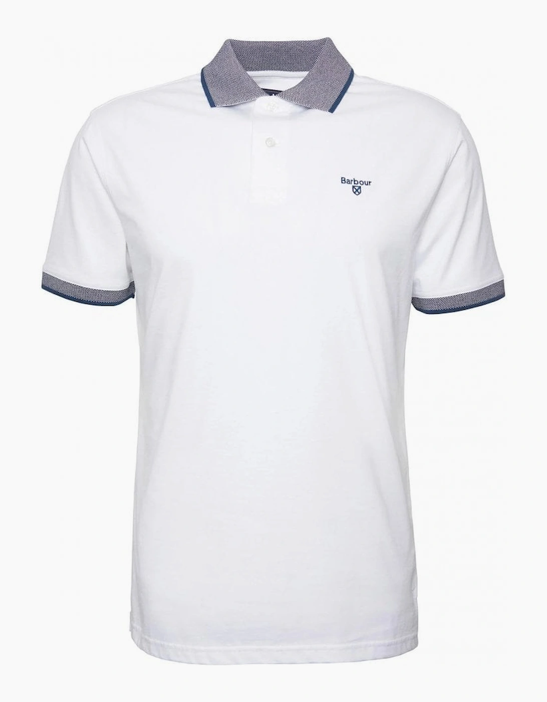 Barbour Men's Barbour Hertiage Men's Classic White Cornsay Polo Shirt