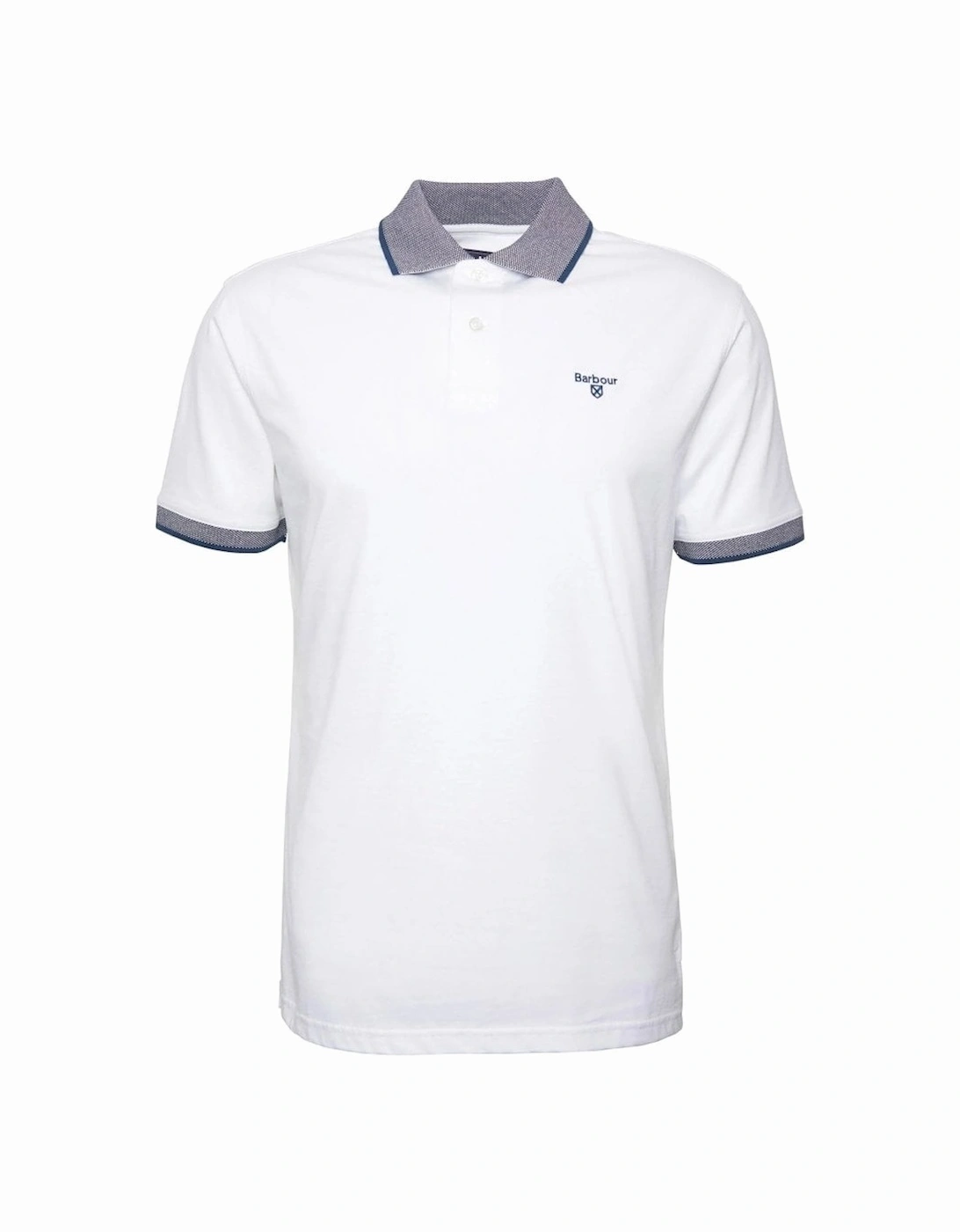 Hertiage Men's Classic White Cornsay Polo Shirt, 3 of 2