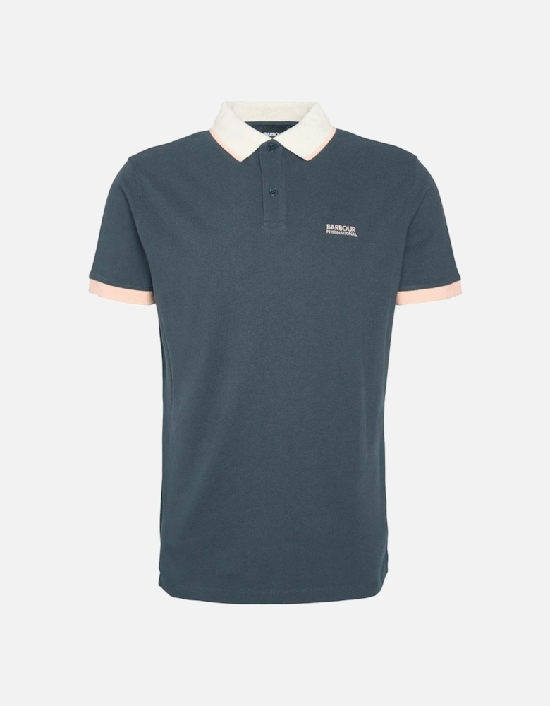 Men's Forest River Green Howall Polo Shirt.