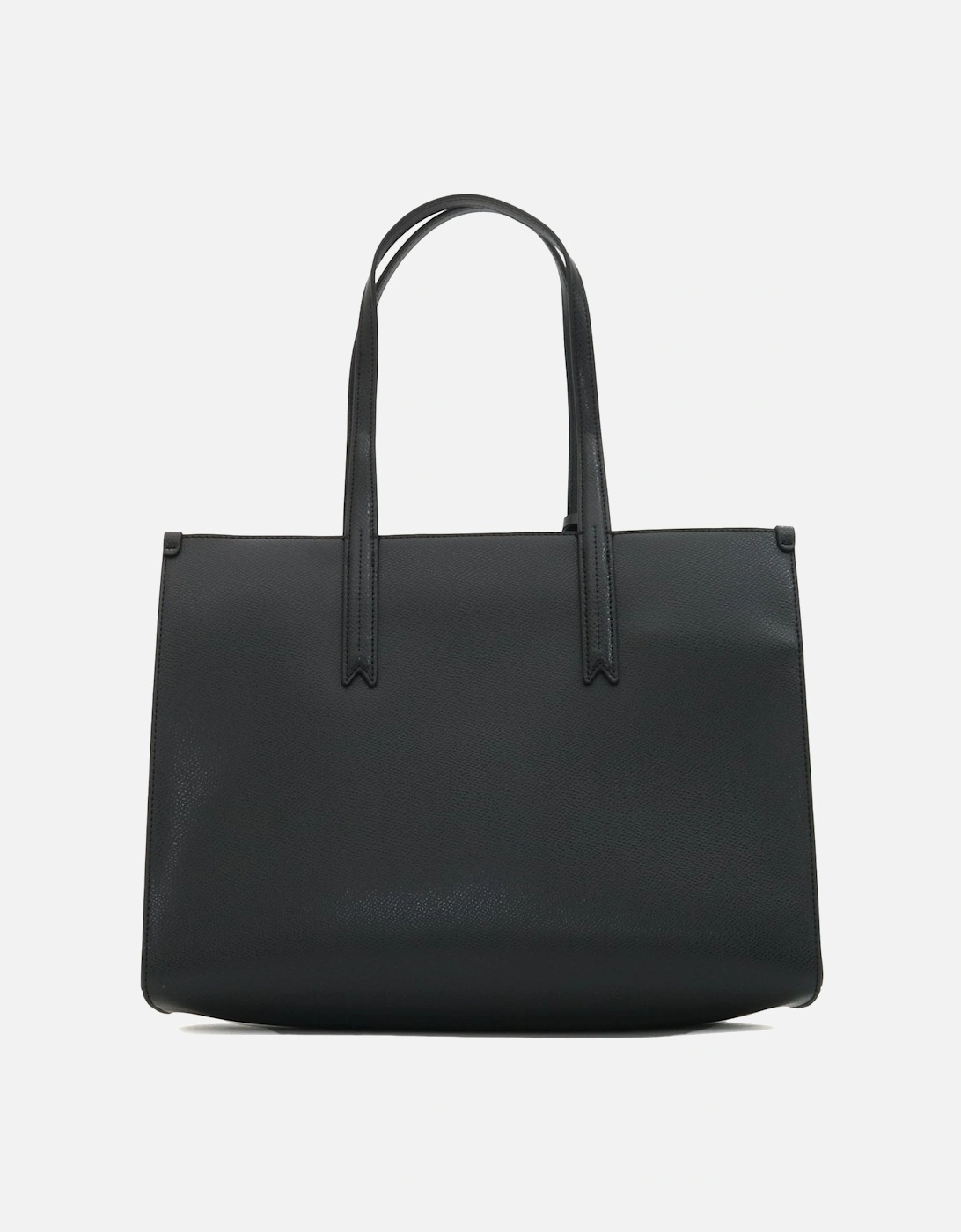 Small Logo Black Large Shopper Bag