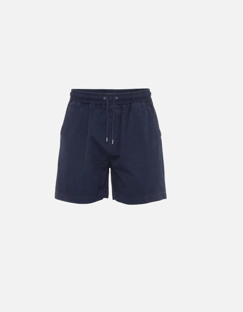 Classic Organic Twill Shorts - Navy Blue