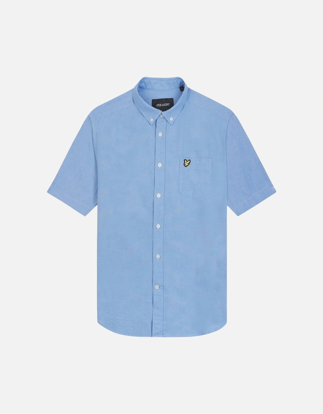 Lyle & Scott Short Sleeve Oxford Shirt - Riviera, 6 of 5