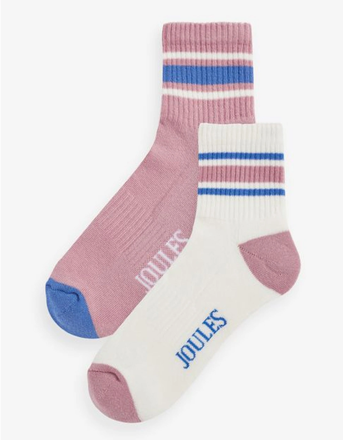 Volley Tennis Socks 2PK Pink/White
