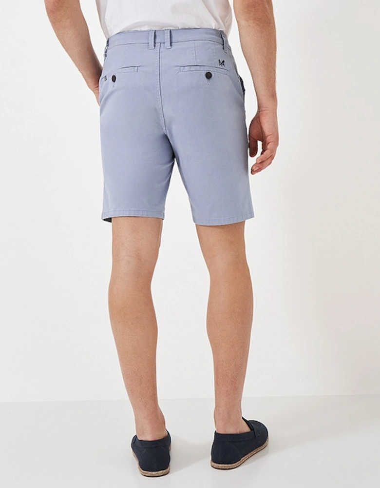 Men's Bermuda Chino Stretch Shorts Ashley Blue