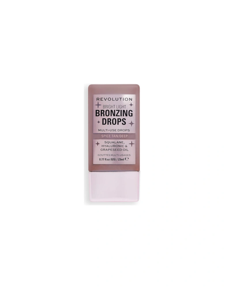 Makeup Bright Light Bronzing Drops Deep Bronze Spice