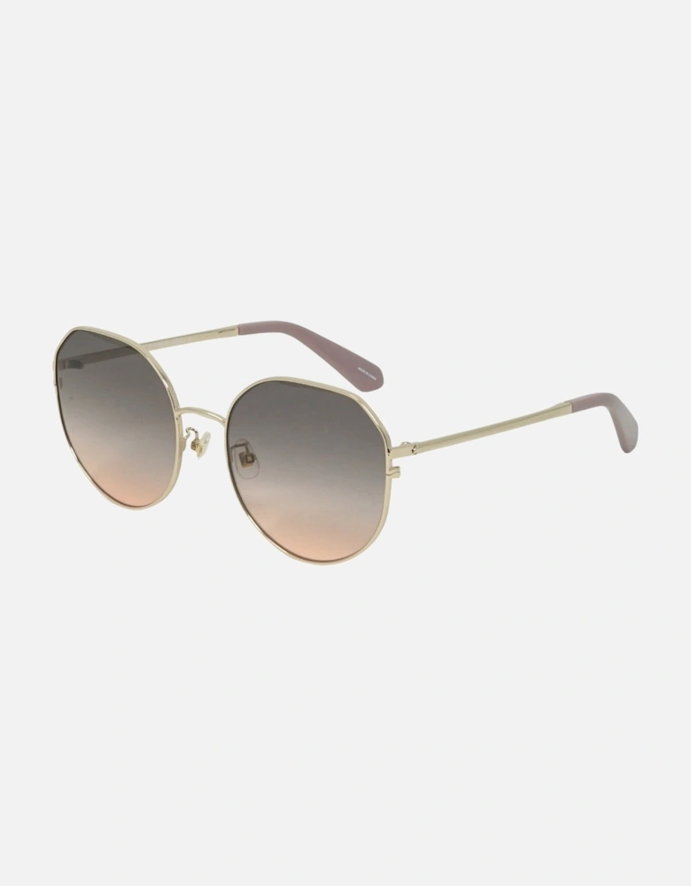 Carlita/F/S 094K FF Gold Sunglasses