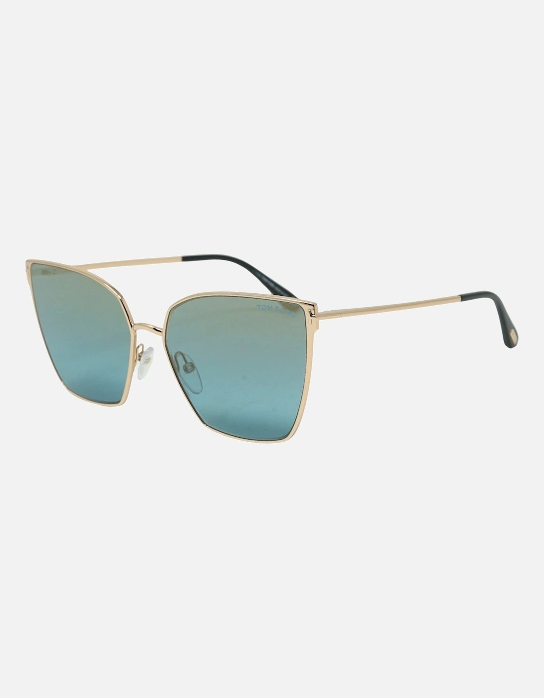 Helena FT0653 28V Gold Sunglasses