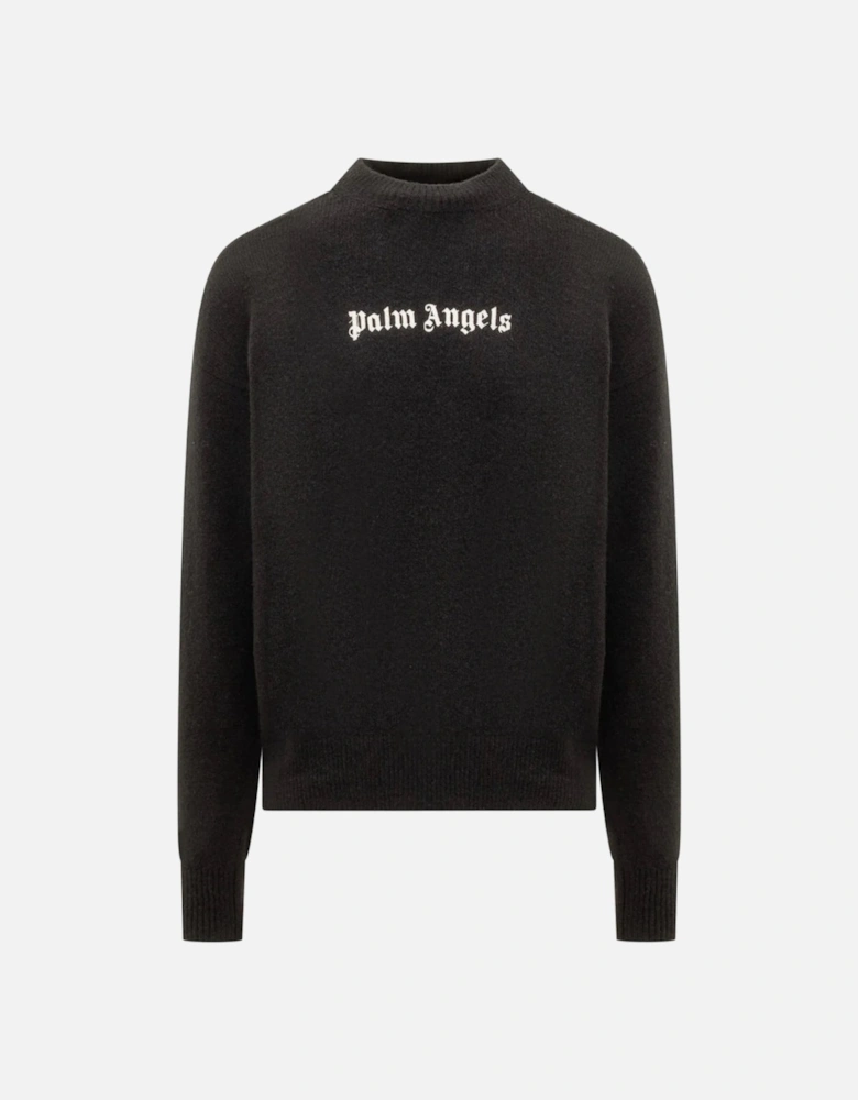 Classic Logo Black Knitted Jumper