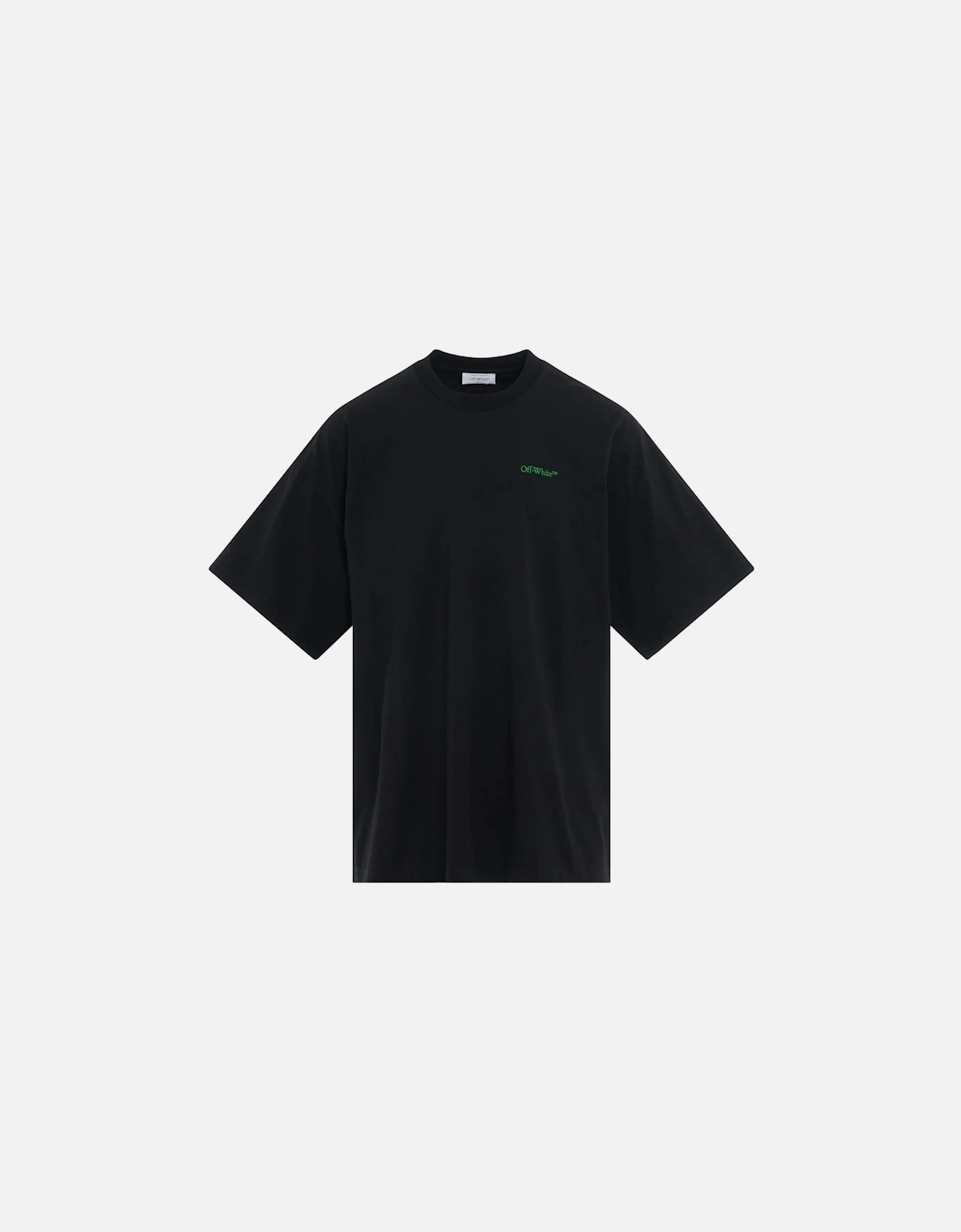 Moon Tab Oversized Fit Black T-Shirt, 3 of 2