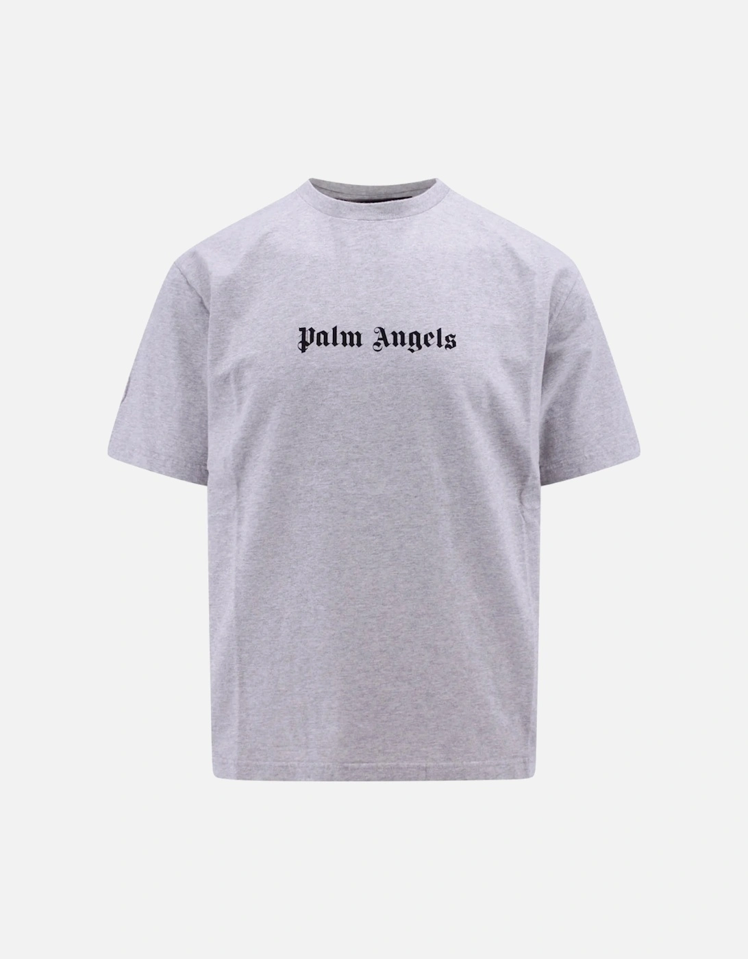 Plain Gothic Logo Slim Fit Grey T-Shirt, 3 of 2