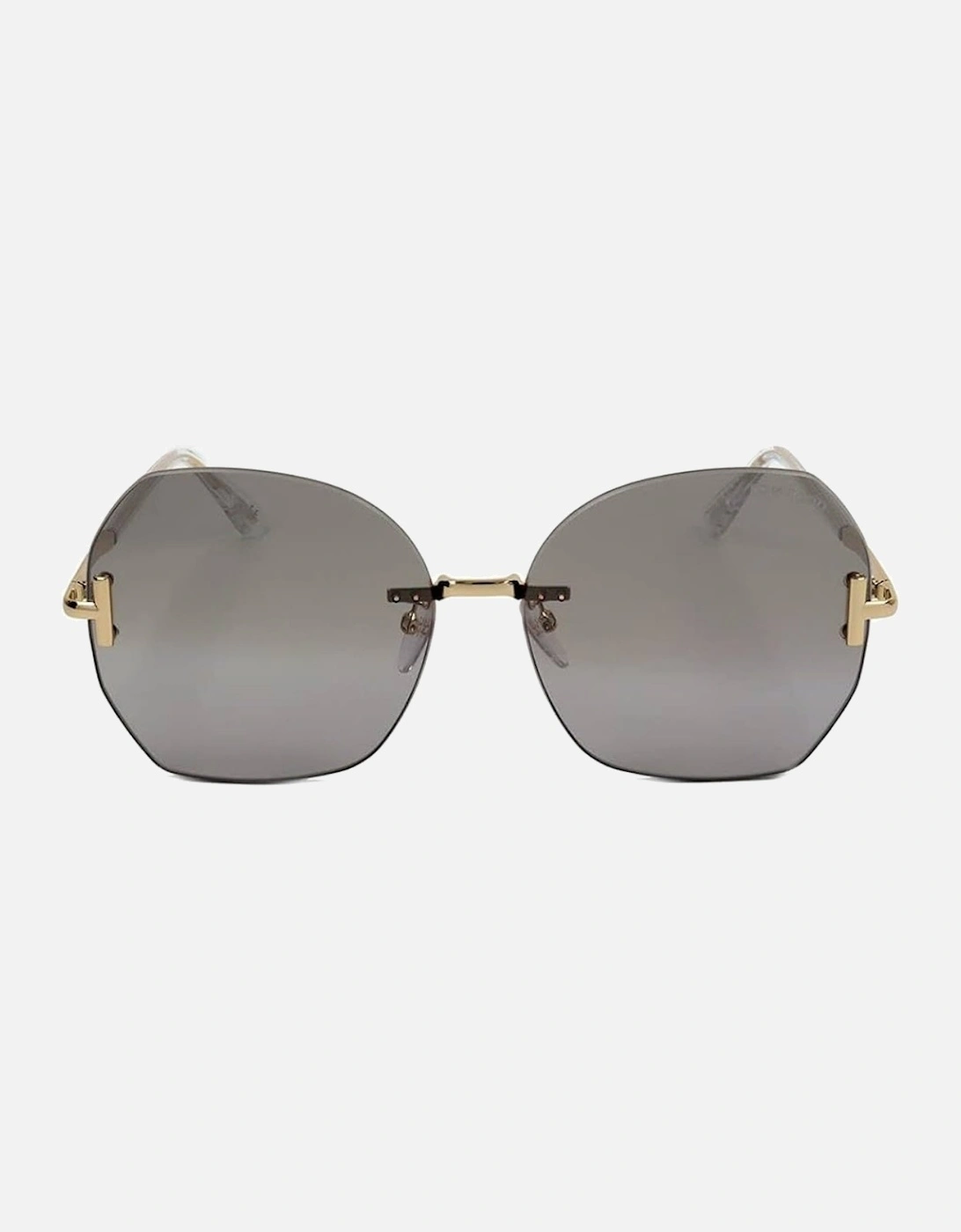 FT0810-K 32C Asian Fit Gold Sunglasses, 3 of 2