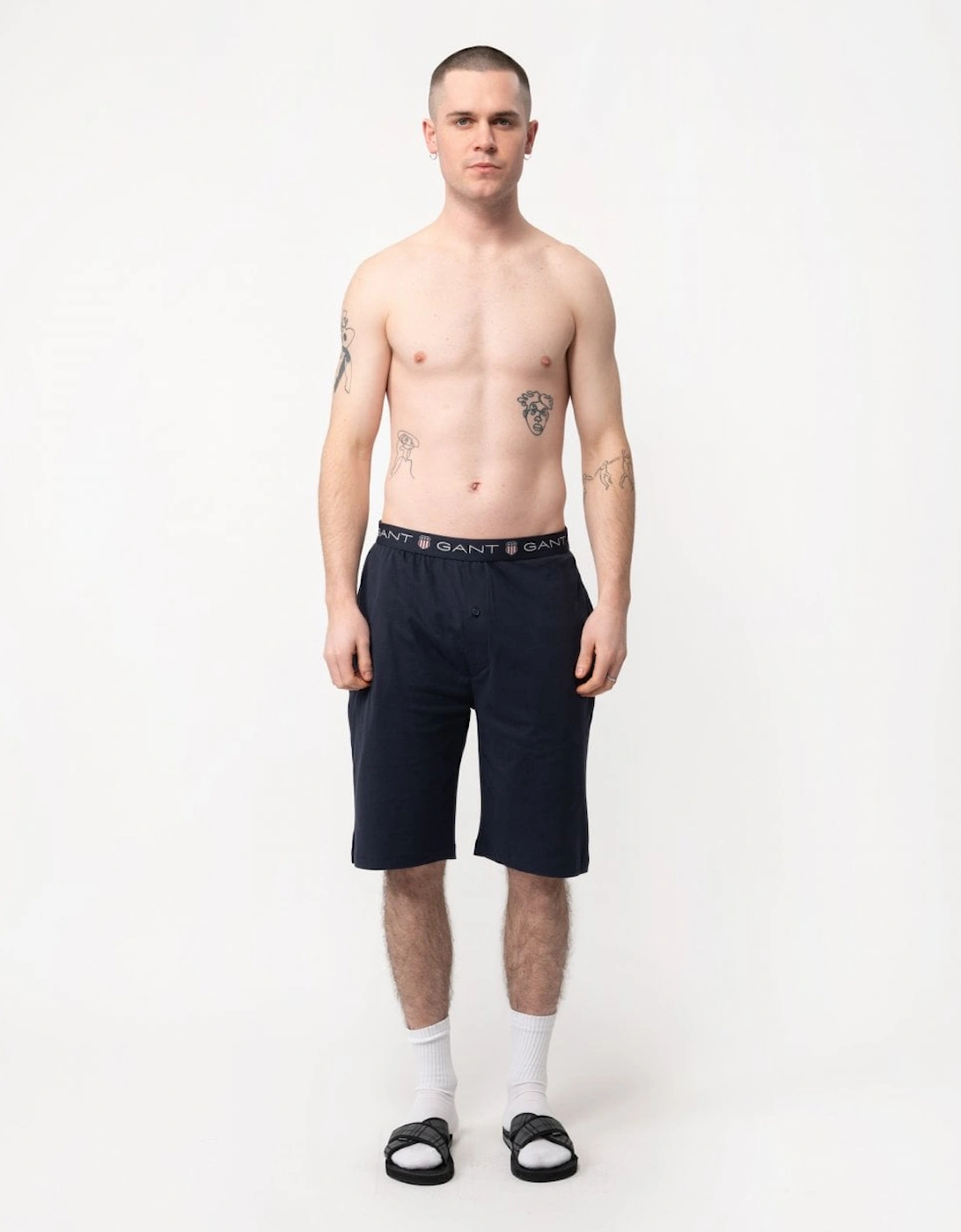 Mens Shield Pyjama Shorts