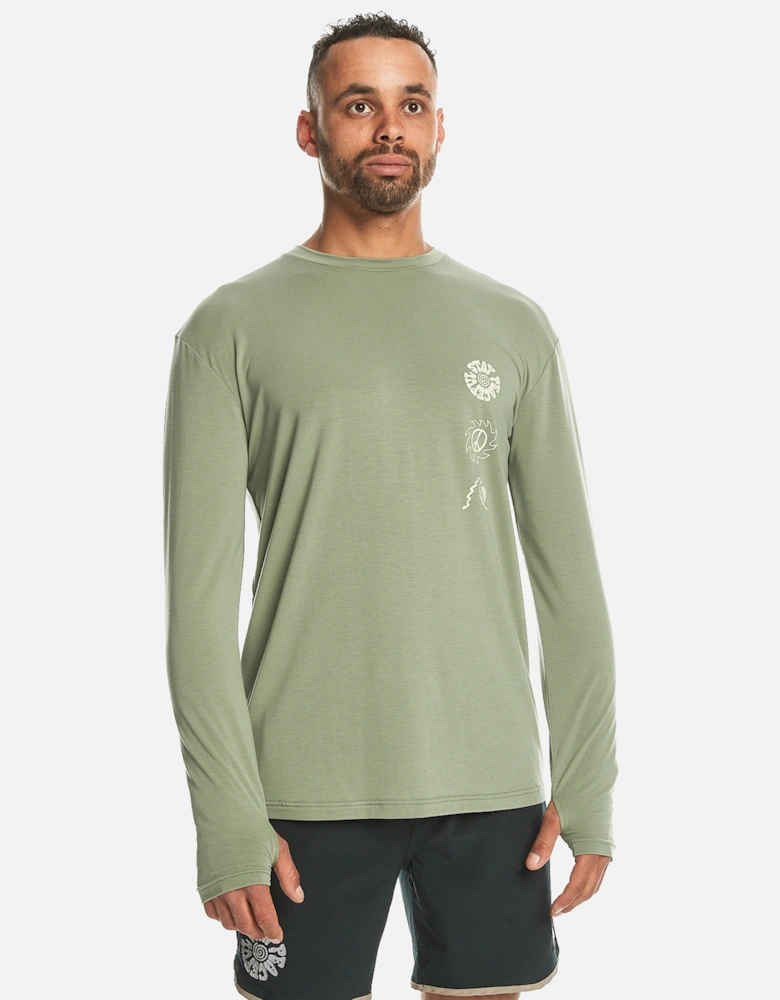 Mens Coastal Run Long Sleeve T-Shirt