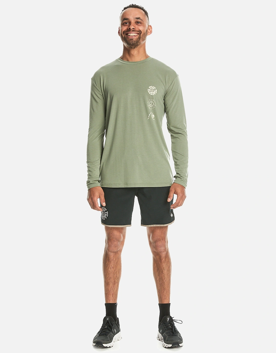 Mens Coastal Run Long Sleeve T-Shirt