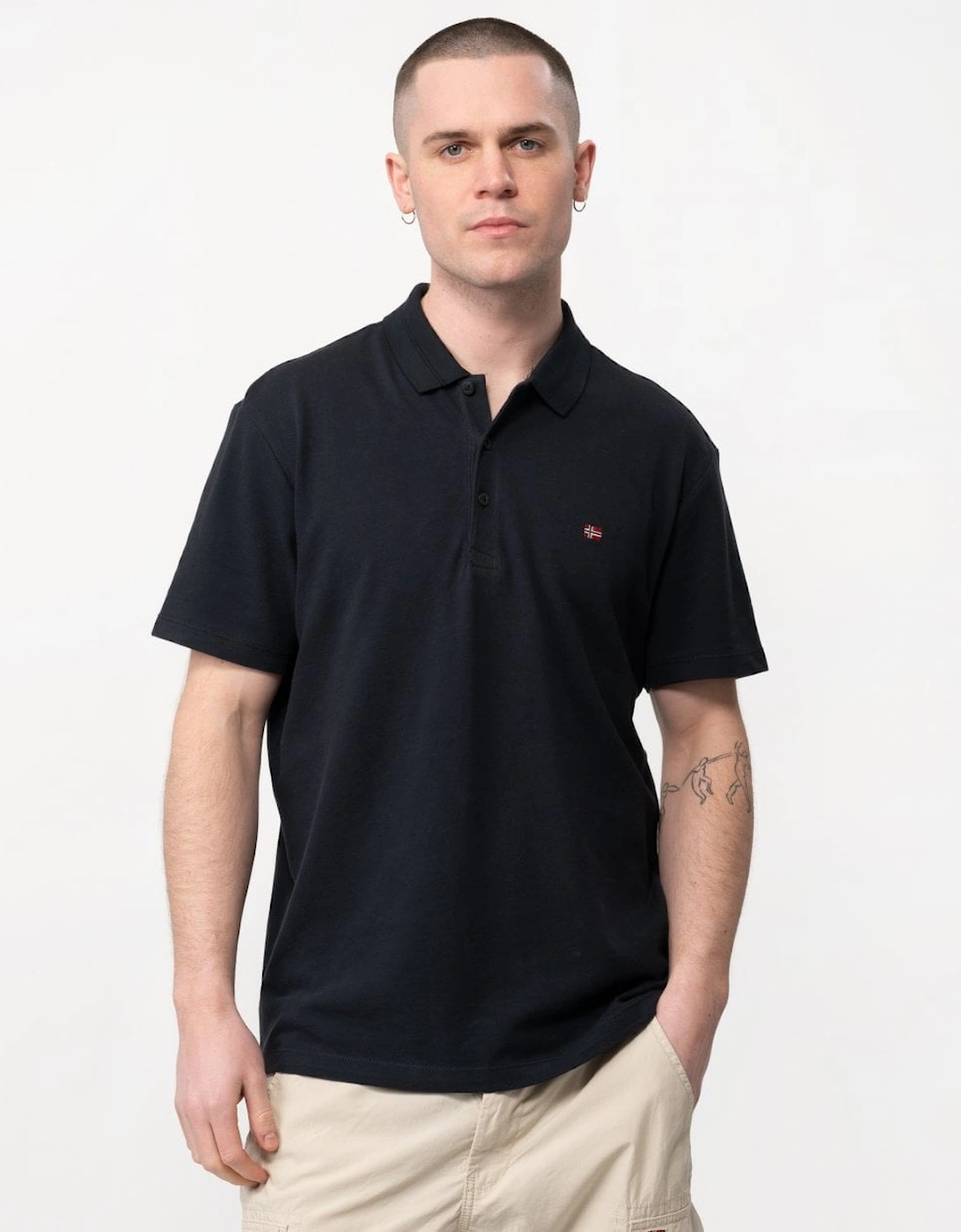 Ealis Sum Mens Short Sleeve Polo Shirt, 5 of 4