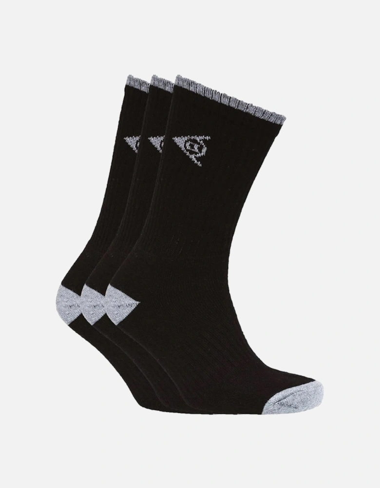 Mens Shawlong Sports Socks (Pack of 3)