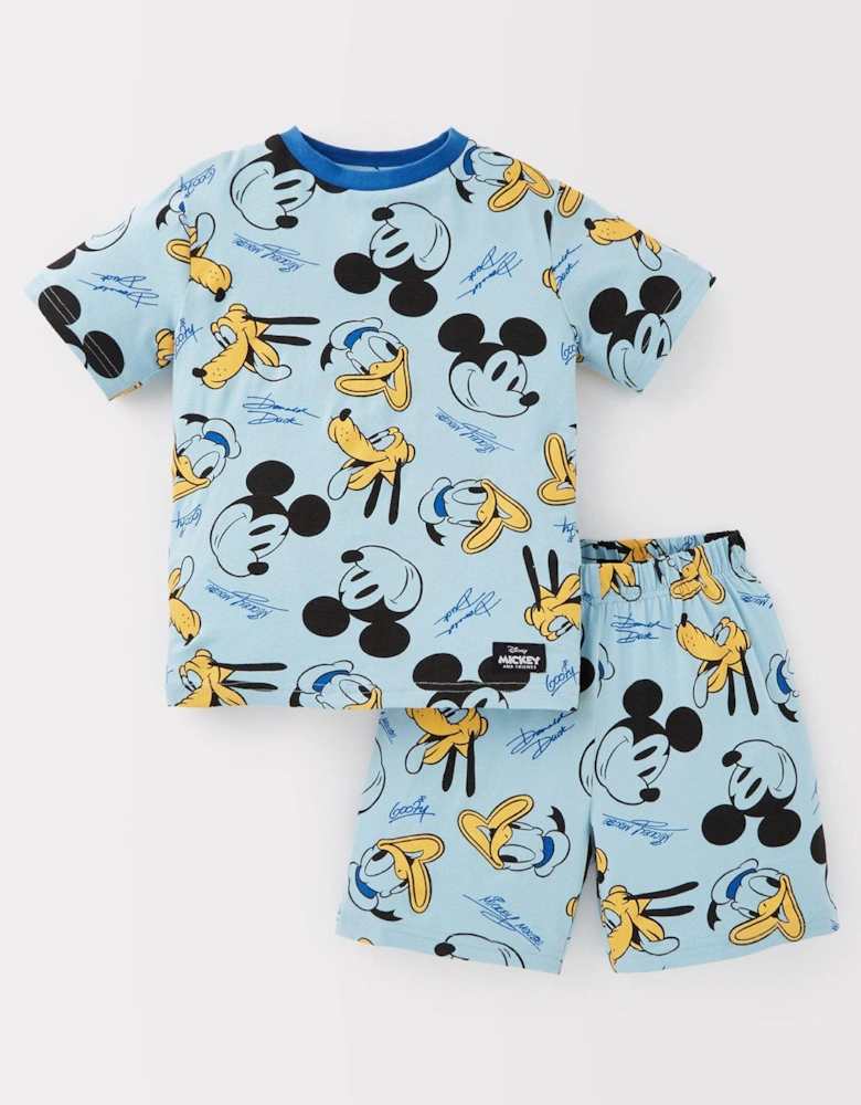 Mickey Mouse All Over Print Short Pyjamas