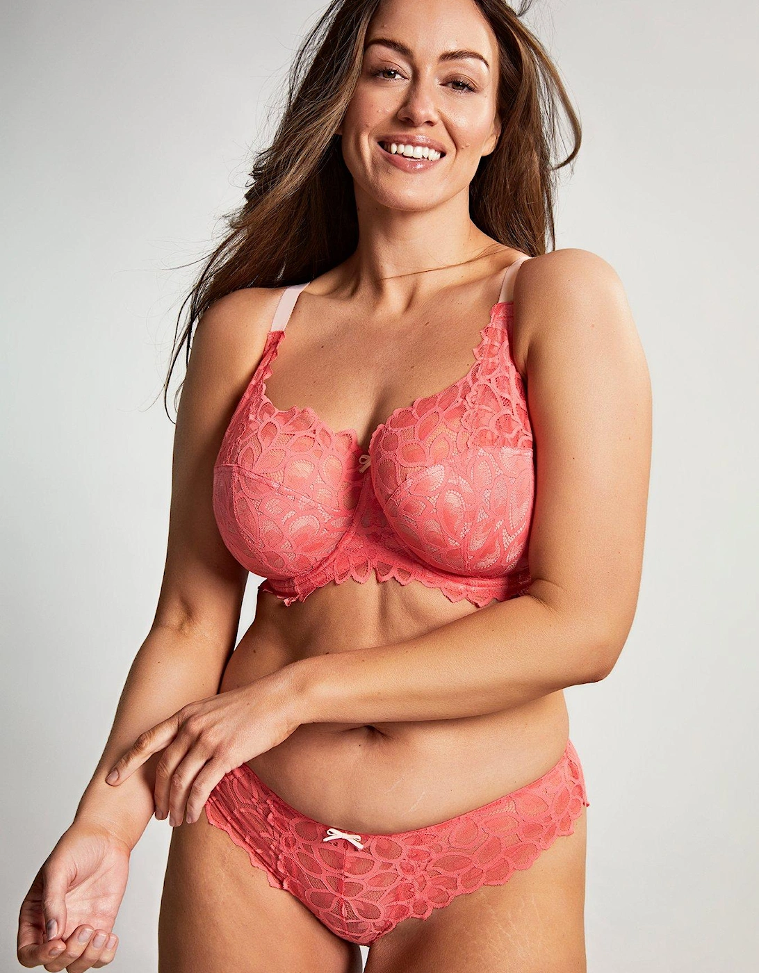 Allure Full Cup Bra Coral, 2 of 1