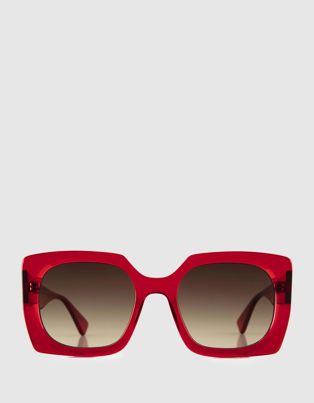 Curry and Paxton Oversized Rectangle Sunglasses, 2 of 1