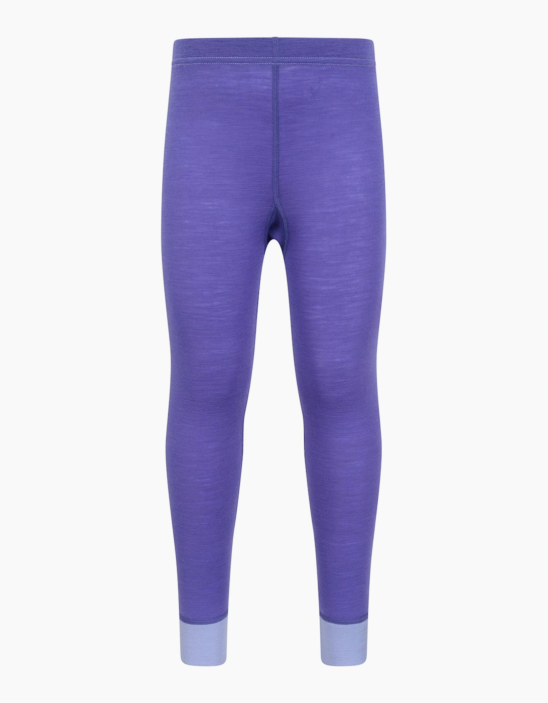 Mountain Warehouse Boys Purple Childrens/ Ii Merino Wool Base Layer Bottoms - Size: 3 Years/4 Years Kids