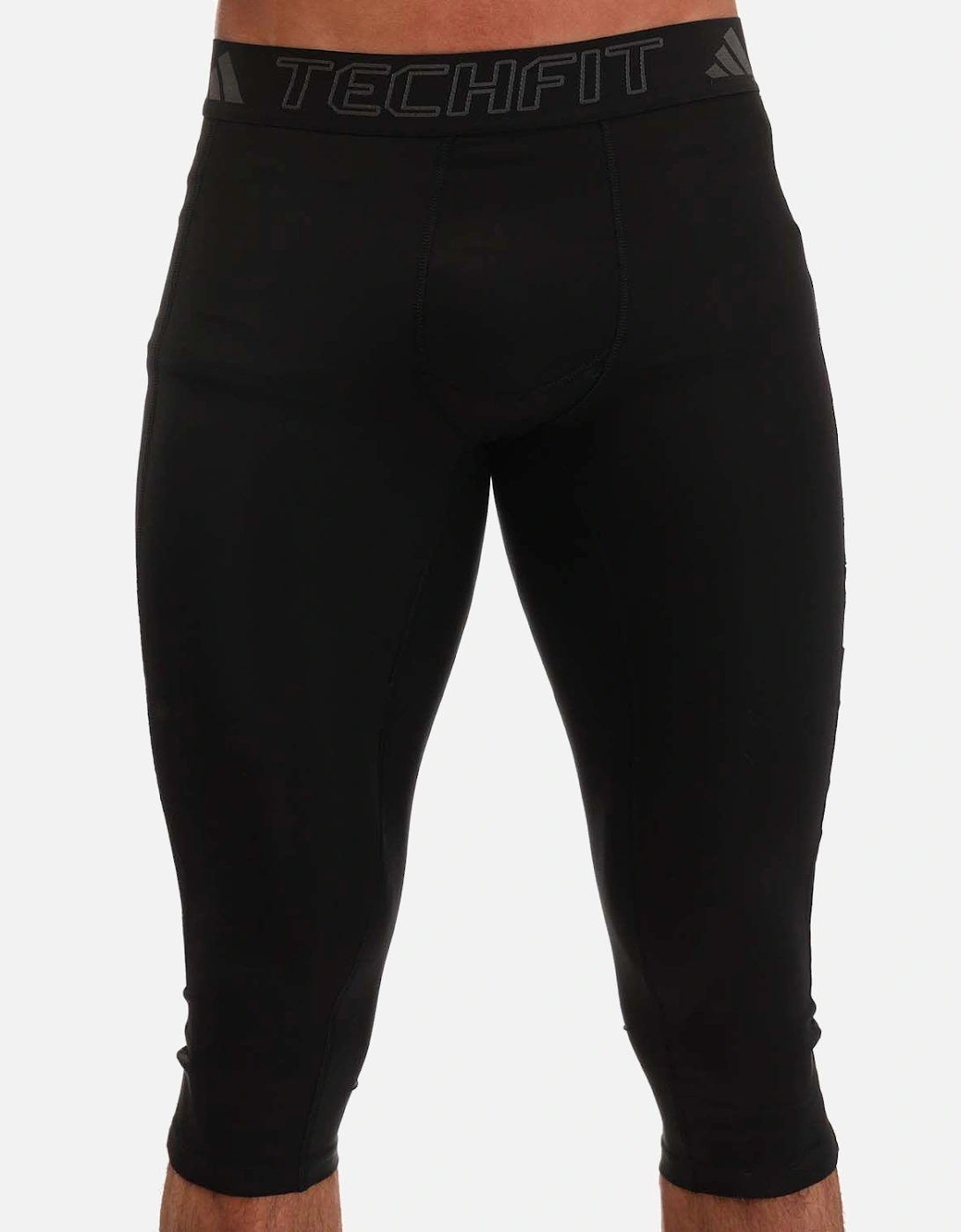 Mens Techfit Training 3/4 Tights, 4 of 3