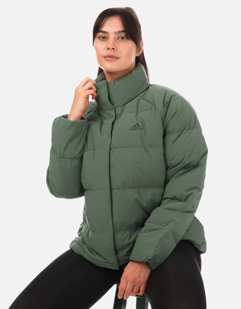 Womens Helionic Relaxed Down Jacket