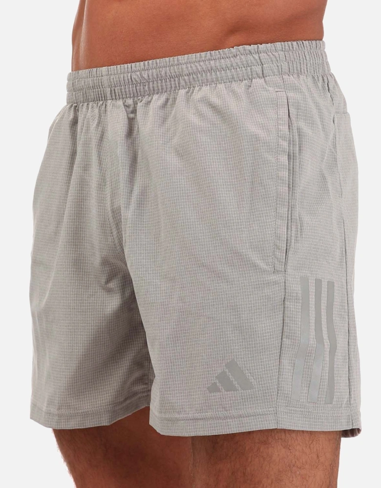 Mens Own The Run Heather 5 Inch Shorts