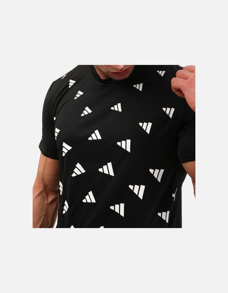 Mens Brand Love Graphic T-Shirt