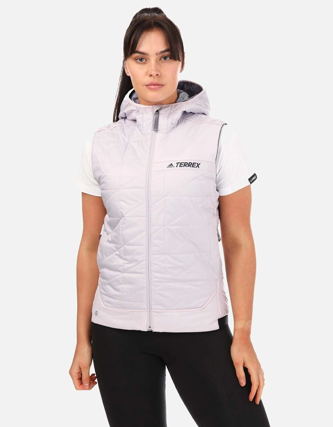 Womens Terrex Hybrid Insulated Vest, 5 of 4