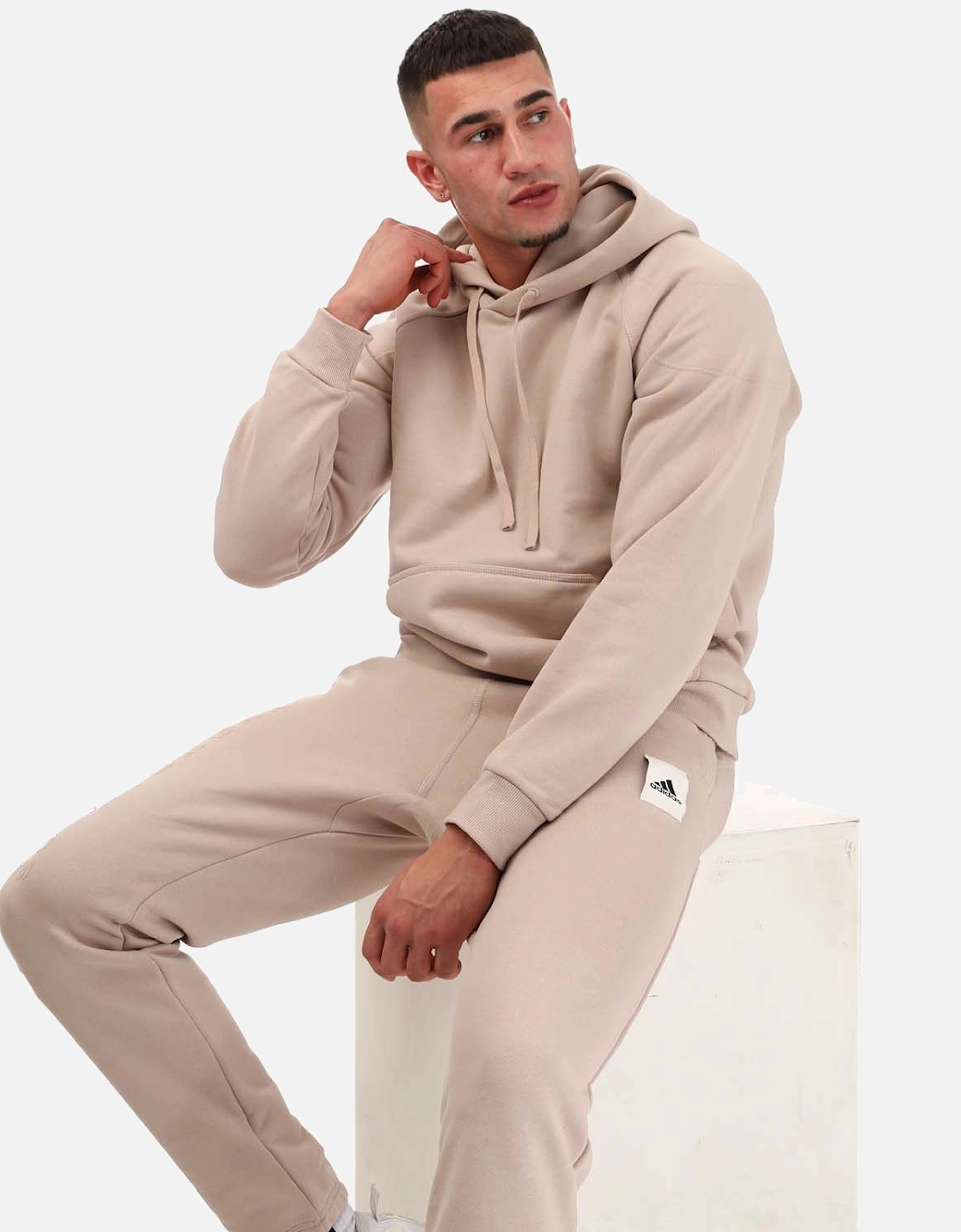 Mens Lounge Fleece Hoodie