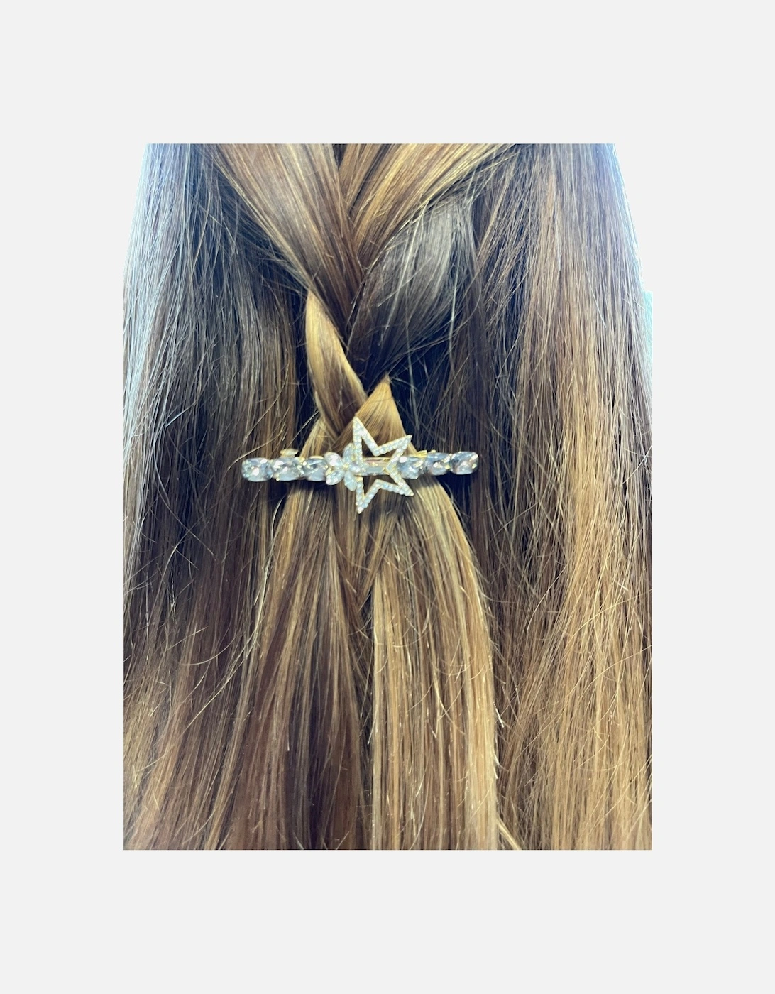 Lola Stars  Gold -Tone Crystal Hair Clip, 2 of 1