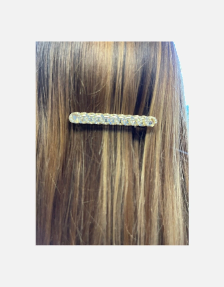 Tone Crystal Hair Slide