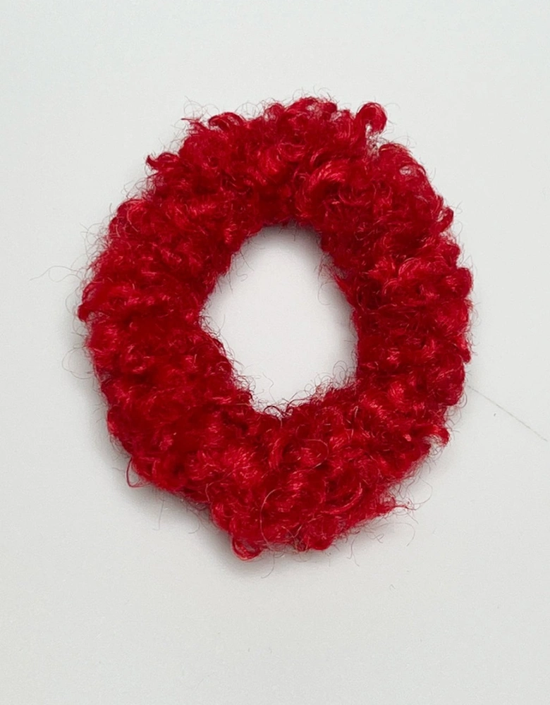 Charlotte Shearling Scrunchie